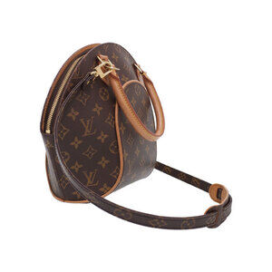 Louis Vuitton Monogram Shoulder Bag Ellipse Brown